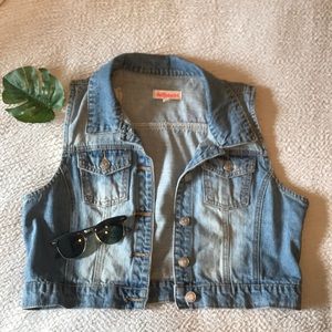 Denim vest